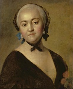 Retrato de la Emperatriz Isabel Petrovna (1709-62) 1760